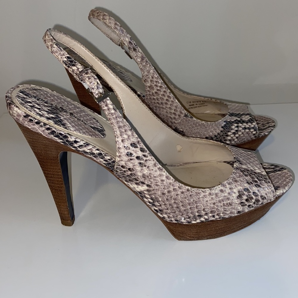 Cole Haan Python Slingbacks - image 1